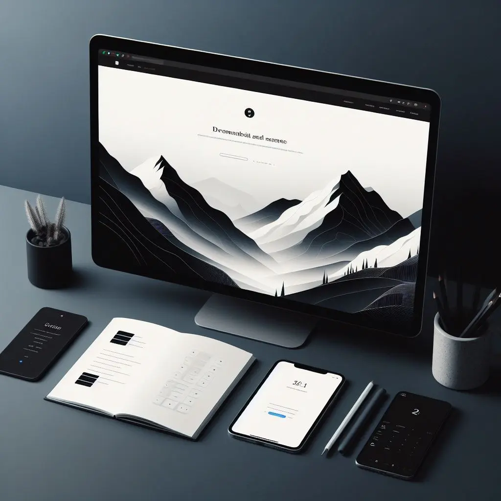 Ejemplo visual relacionado con diseño web en Toledo